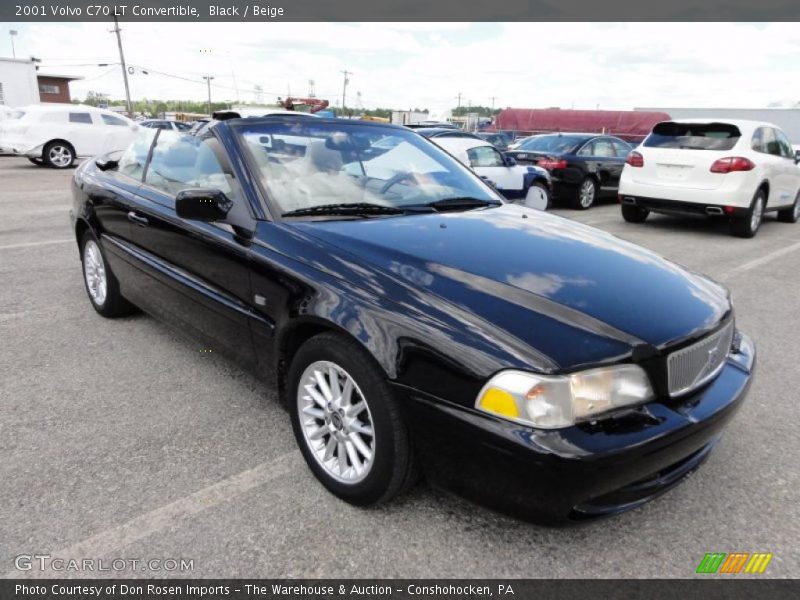 Front 3/4 View of 2001 C70 LT Convertible