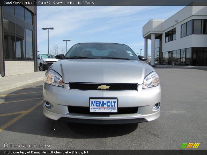 Silverstone Metallic / Ebony 2006 Chevrolet Monte Carlo SS