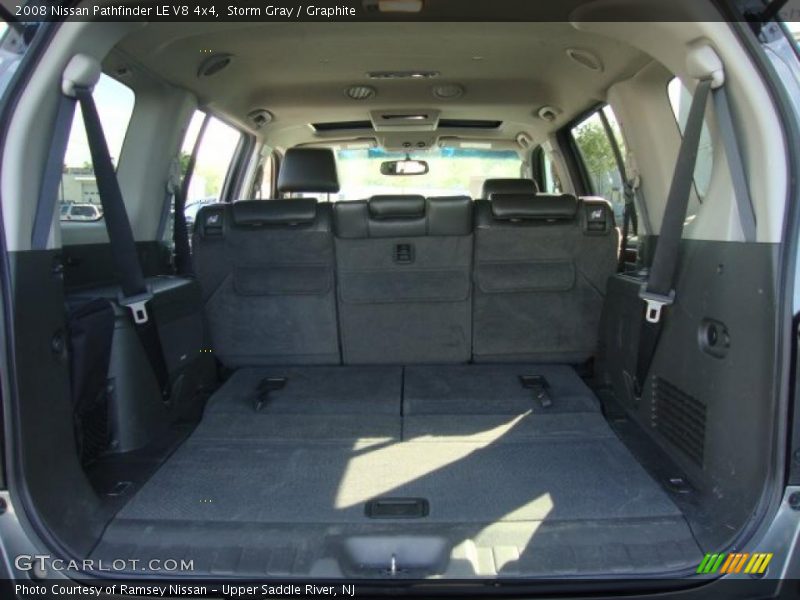 Storm Gray / Graphite 2008 Nissan Pathfinder LE V8 4x4