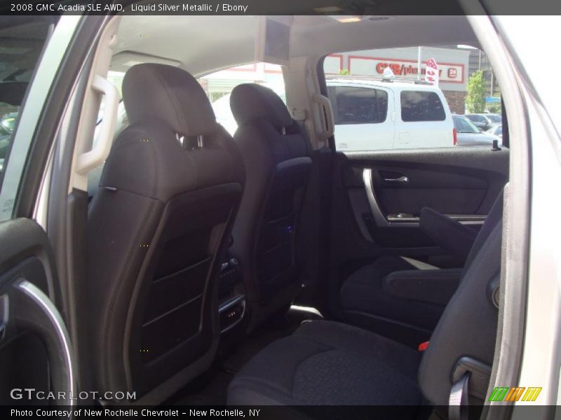 Liquid Silver Metallic / Ebony 2008 GMC Acadia SLE AWD