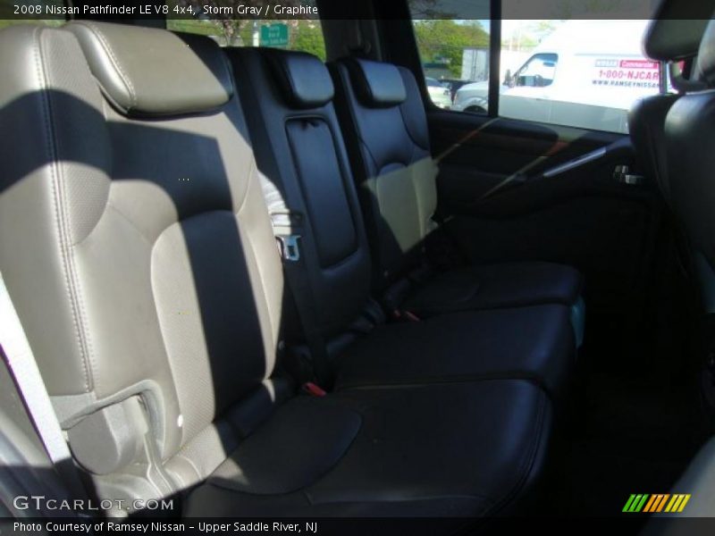 Storm Gray / Graphite 2008 Nissan Pathfinder LE V8 4x4