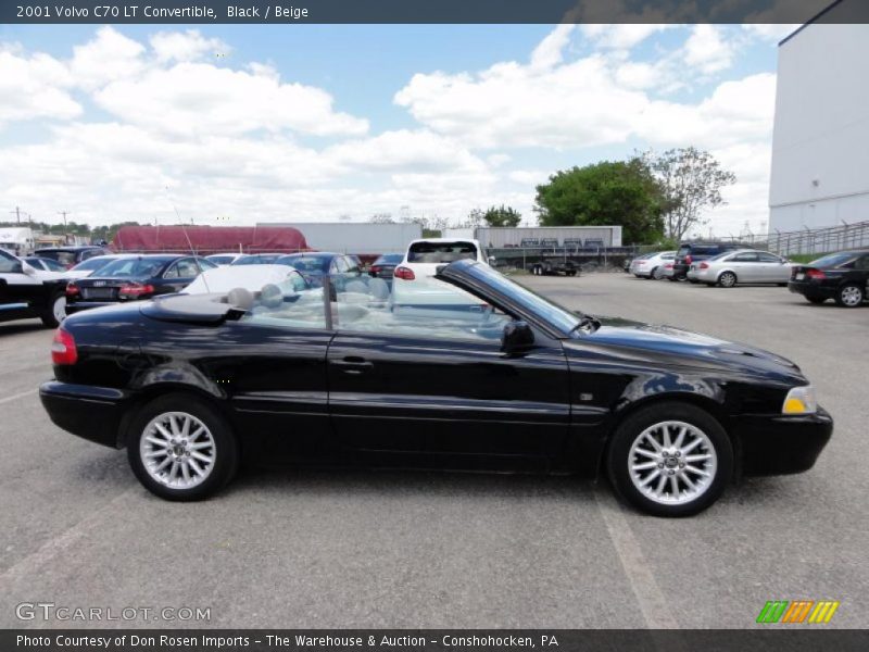 Black / Beige 2001 Volvo C70 LT Convertible