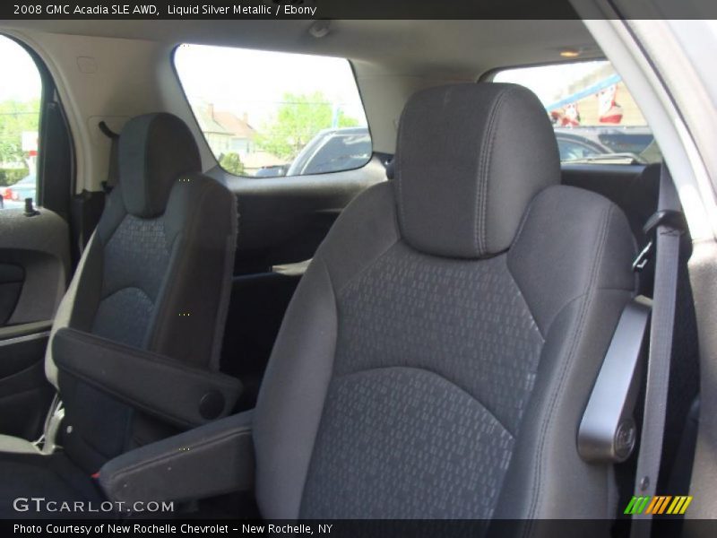 Liquid Silver Metallic / Ebony 2008 GMC Acadia SLE AWD