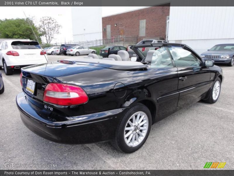 Black / Beige 2001 Volvo C70 LT Convertible