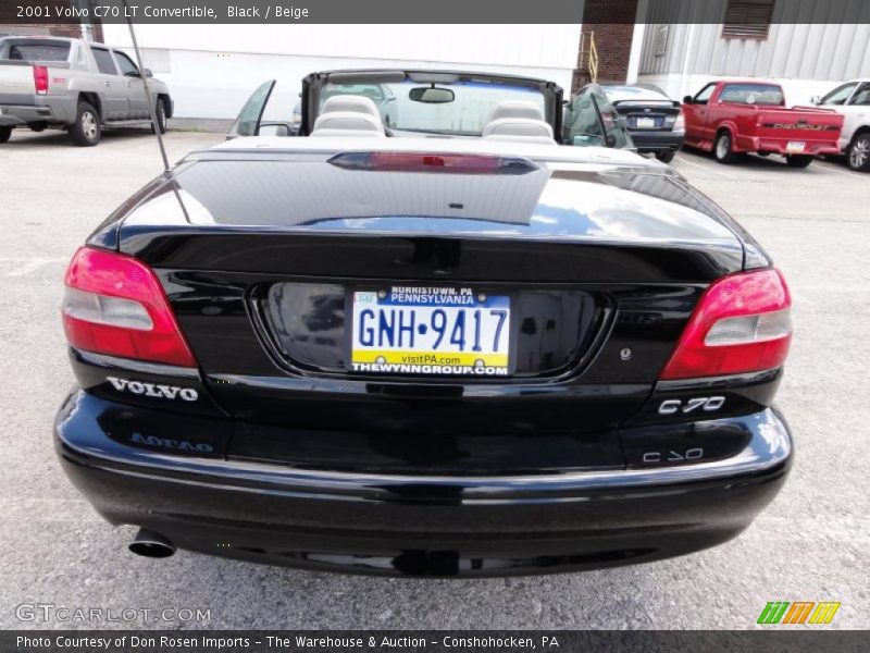 Black / Beige 2001 Volvo C70 LT Convertible