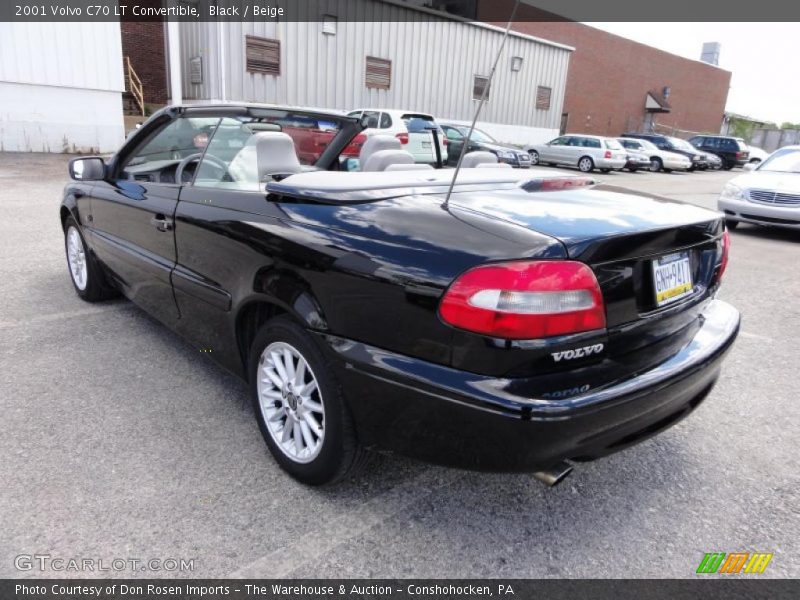 Black / Beige 2001 Volvo C70 LT Convertible