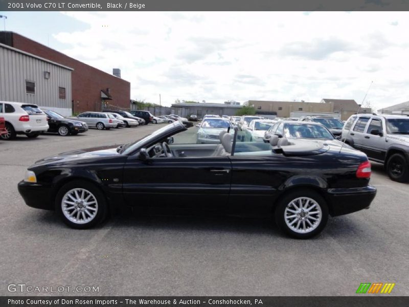 Black / Beige 2001 Volvo C70 LT Convertible