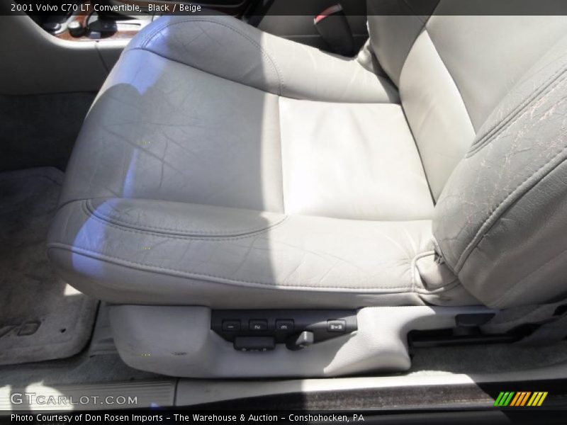 Black / Beige 2001 Volvo C70 LT Convertible