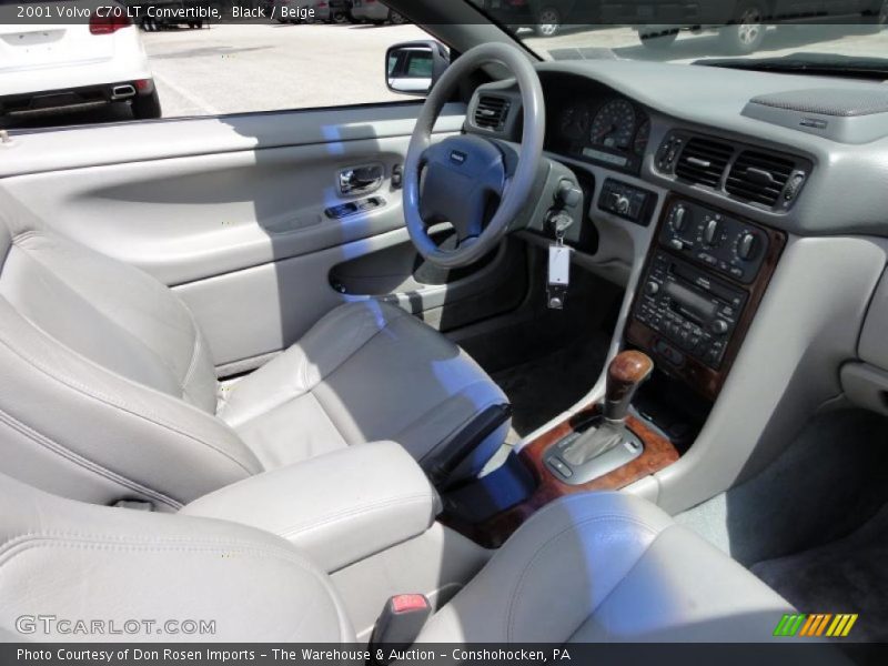 Black / Beige 2001 Volvo C70 LT Convertible