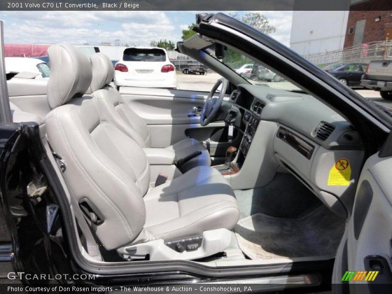 Black / Beige 2001 Volvo C70 LT Convertible