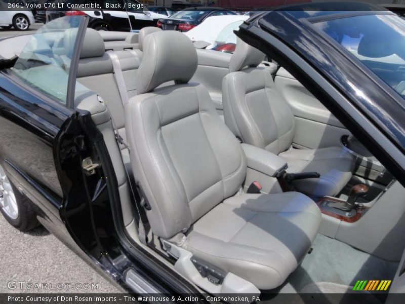  2001 C70 LT Convertible Beige Interior