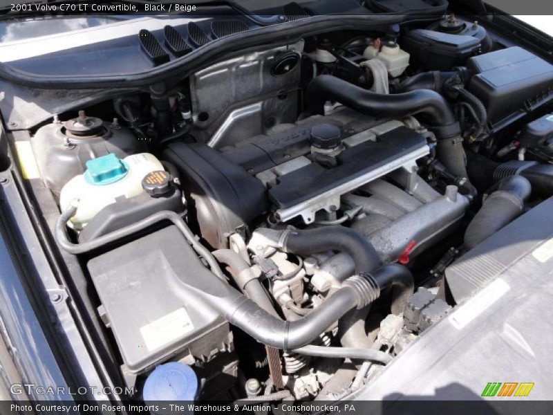 Black / Beige 2001 Volvo C70 LT Convertible