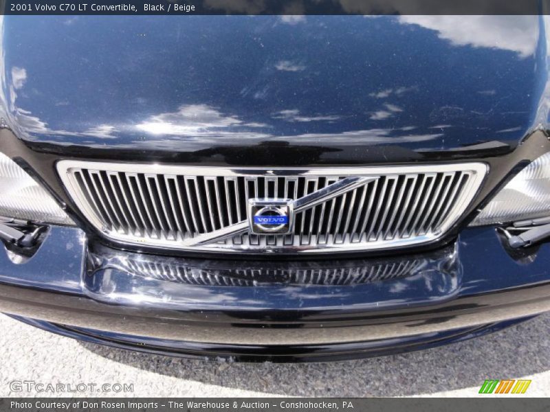 Black / Beige 2001 Volvo C70 LT Convertible