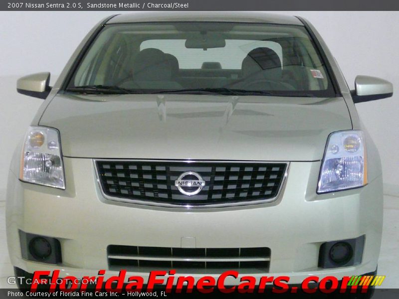 Sandstone Metallic / Charcoal/Steel 2007 Nissan Sentra 2.0 S