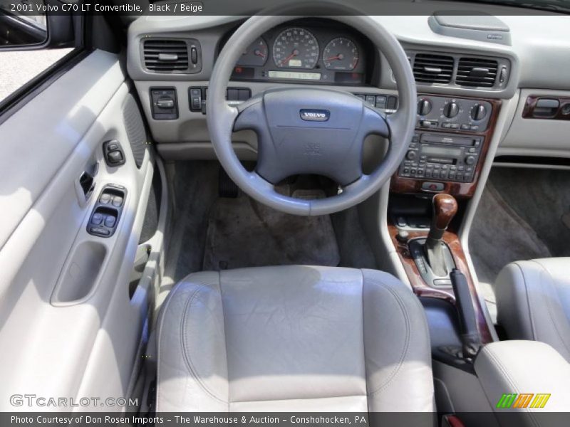 Black / Beige 2001 Volvo C70 LT Convertible