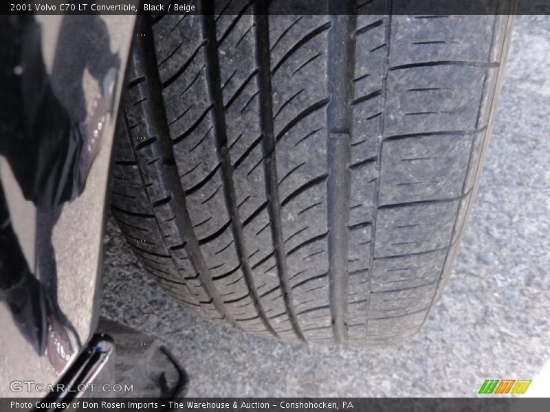Black / Beige 2001 Volvo C70 LT Convertible