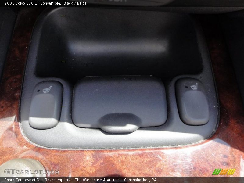 Black / Beige 2001 Volvo C70 LT Convertible