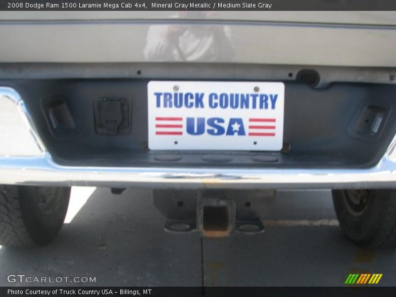 Mineral Gray Metallic / Medium Slate Gray 2008 Dodge Ram 1500 Laramie Mega Cab 4x4