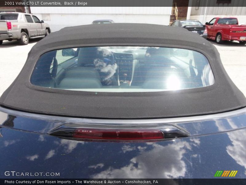 Black / Beige 2001 Volvo C70 LT Convertible