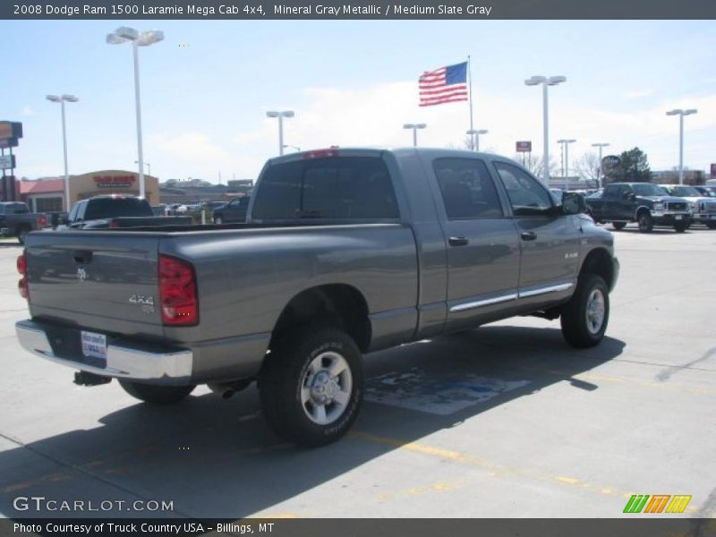 Mineral Gray Metallic / Medium Slate Gray 2008 Dodge Ram 1500 Laramie Mega Cab 4x4