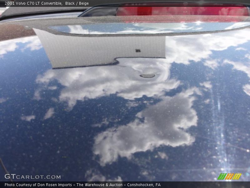 Black / Beige 2001 Volvo C70 LT Convertible