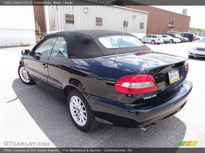 Black / Beige 2001 Volvo C70 LT Convertible