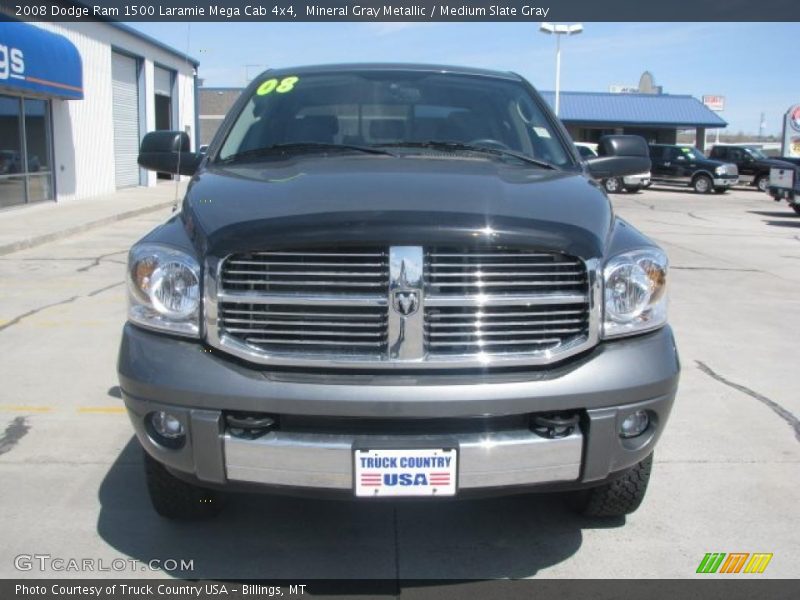 Mineral Gray Metallic / Medium Slate Gray 2008 Dodge Ram 1500 Laramie Mega Cab 4x4