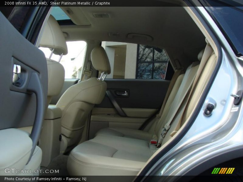 Sheer Platinum Metallic / Graphite 2008 Infiniti FX 35 AWD