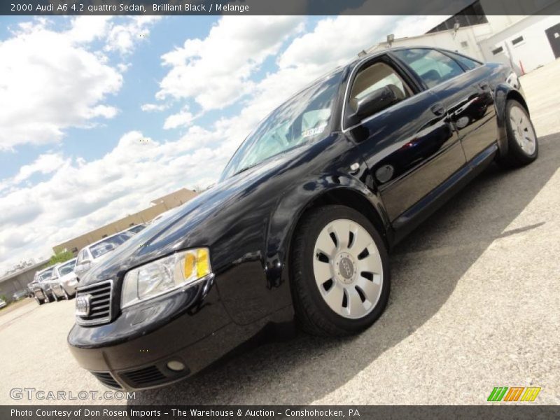 Brilliant Black / Melange 2000 Audi A6 4.2 quattro Sedan