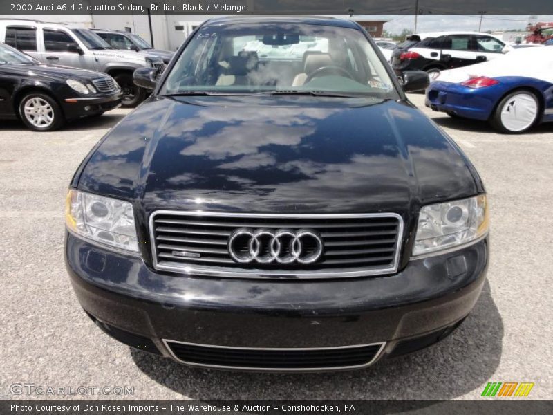 Brilliant Black / Melange 2000 Audi A6 4.2 quattro Sedan