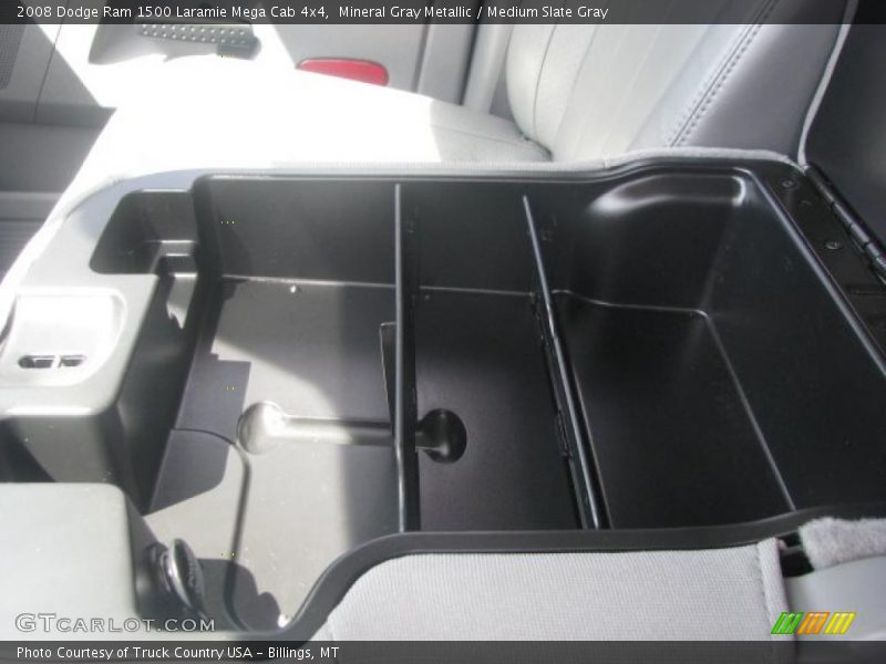 Mineral Gray Metallic / Medium Slate Gray 2008 Dodge Ram 1500 Laramie Mega Cab 4x4