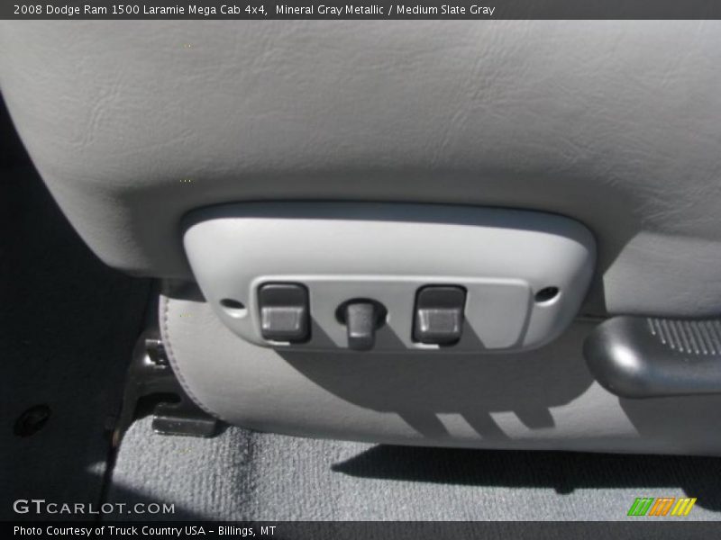 Mineral Gray Metallic / Medium Slate Gray 2008 Dodge Ram 1500 Laramie Mega Cab 4x4
