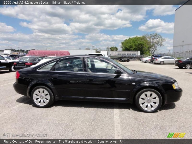 Brilliant Black / Melange 2000 Audi A6 4.2 quattro Sedan