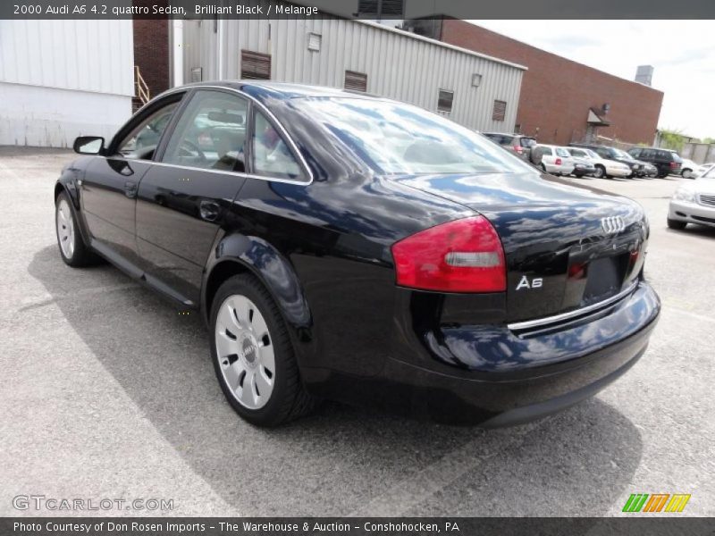 Brilliant Black / Melange 2000 Audi A6 4.2 quattro Sedan