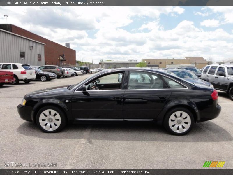 Brilliant Black / Melange 2000 Audi A6 4.2 quattro Sedan