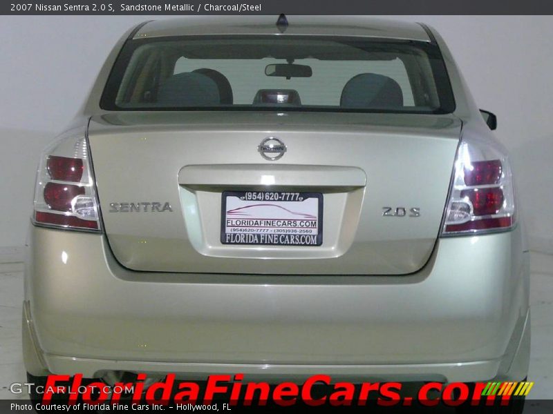 Sandstone Metallic / Charcoal/Steel 2007 Nissan Sentra 2.0 S