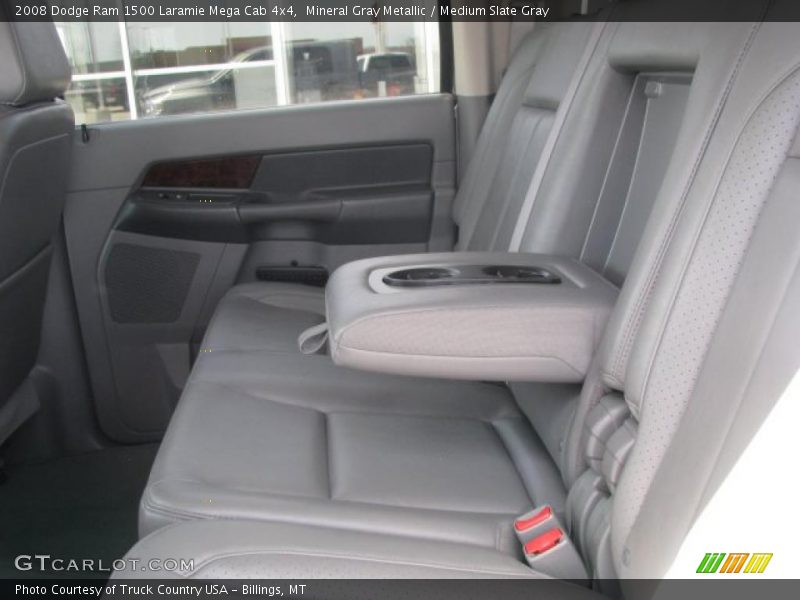 Mineral Gray Metallic / Medium Slate Gray 2008 Dodge Ram 1500 Laramie Mega Cab 4x4