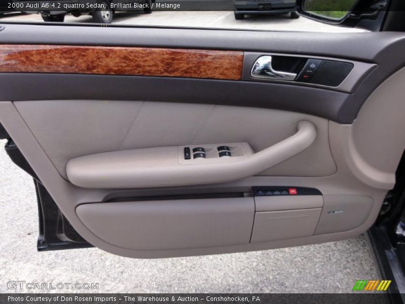 Brilliant Black / Melange 2000 Audi A6 4.2 quattro Sedan