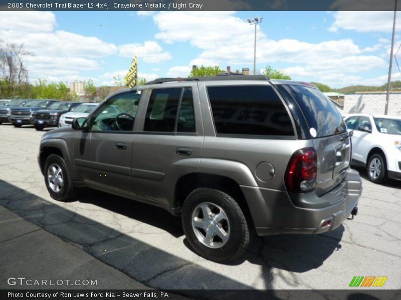 Graystone Metallic / Light Gray 2005 Chevrolet TrailBlazer LS 4x4