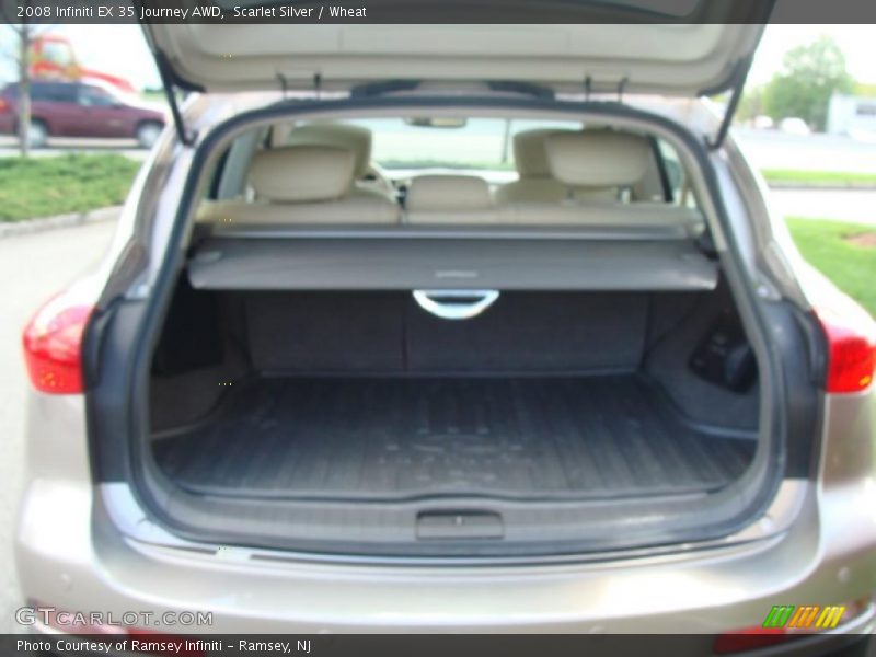 Scarlet Silver / Wheat 2008 Infiniti EX 35 Journey AWD