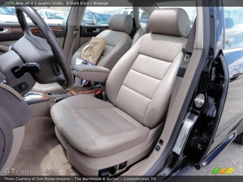 Brilliant Black / Melange 2000 Audi A6 4.2 quattro Sedan