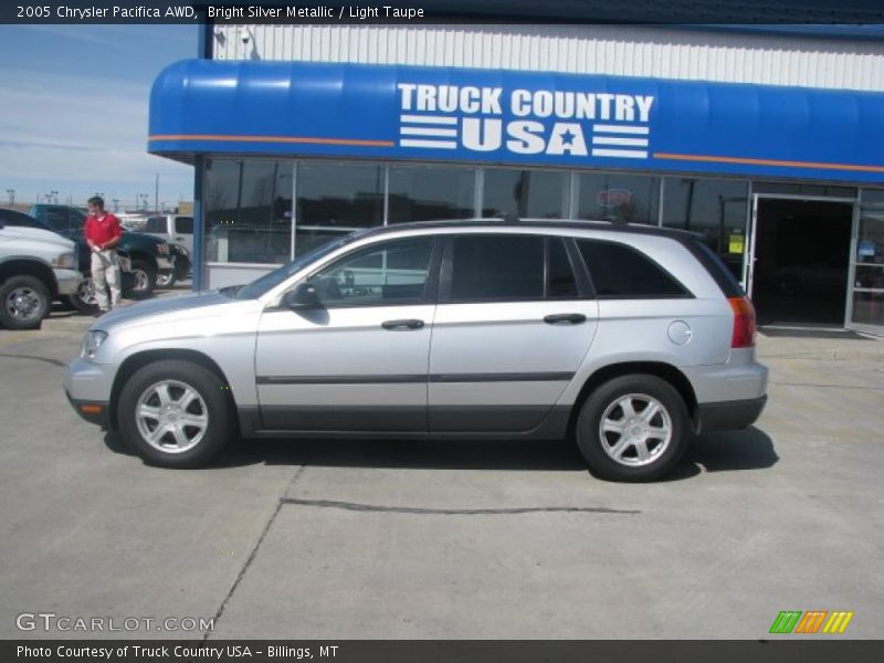 Bright Silver Metallic / Light Taupe 2005 Chrysler Pacifica AWD