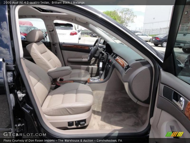 Brilliant Black / Melange 2000 Audi A6 4.2 quattro Sedan