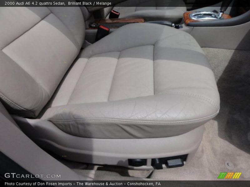 Brilliant Black / Melange 2000 Audi A6 4.2 quattro Sedan