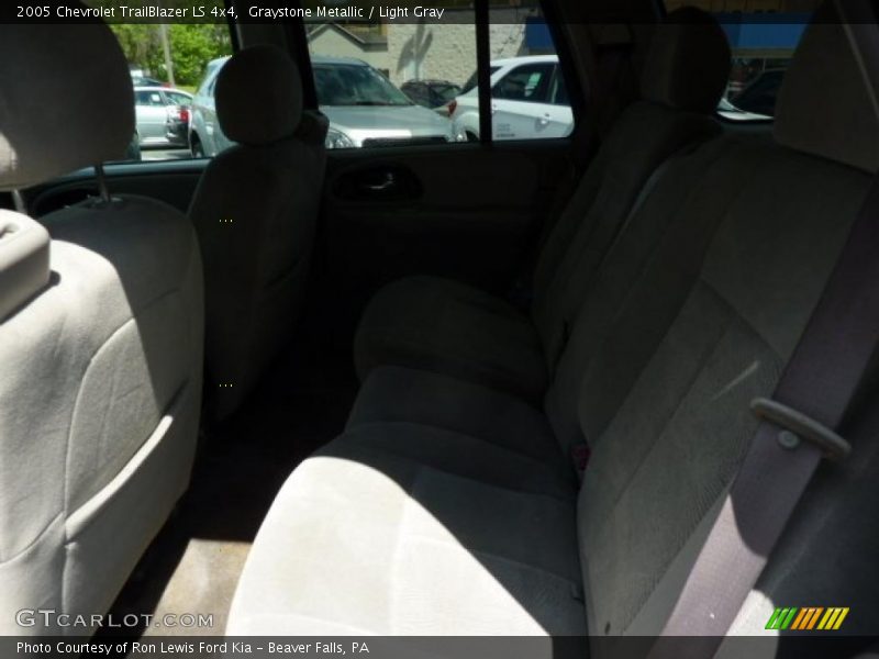 Graystone Metallic / Light Gray 2005 Chevrolet TrailBlazer LS 4x4