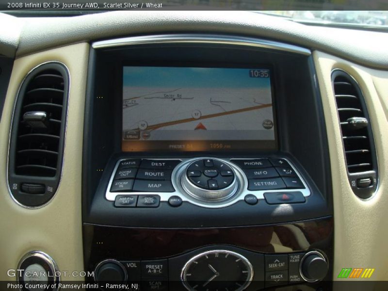 Scarlet Silver / Wheat 2008 Infiniti EX 35 Journey AWD