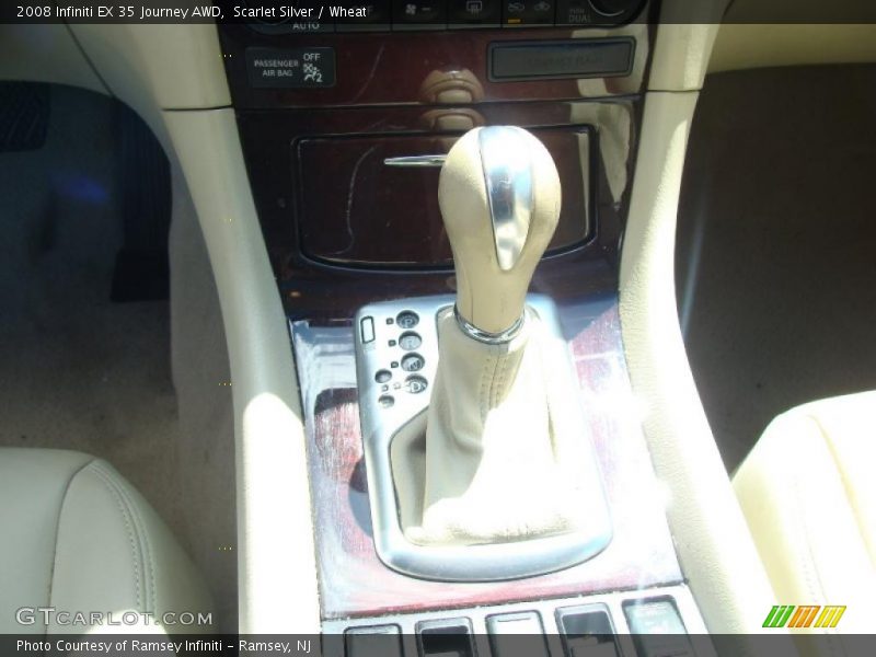 Scarlet Silver / Wheat 2008 Infiniti EX 35 Journey AWD