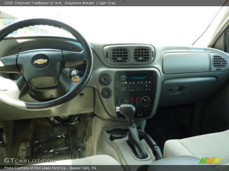 Graystone Metallic / Light Gray 2005 Chevrolet TrailBlazer LS 4x4