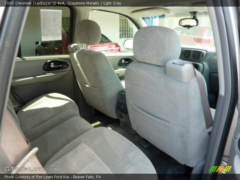 Graystone Metallic / Light Gray 2005 Chevrolet TrailBlazer LS 4x4