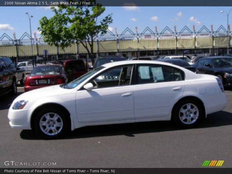 Satin White Pearl / Frost 2006 Nissan Altima 2.5 S
